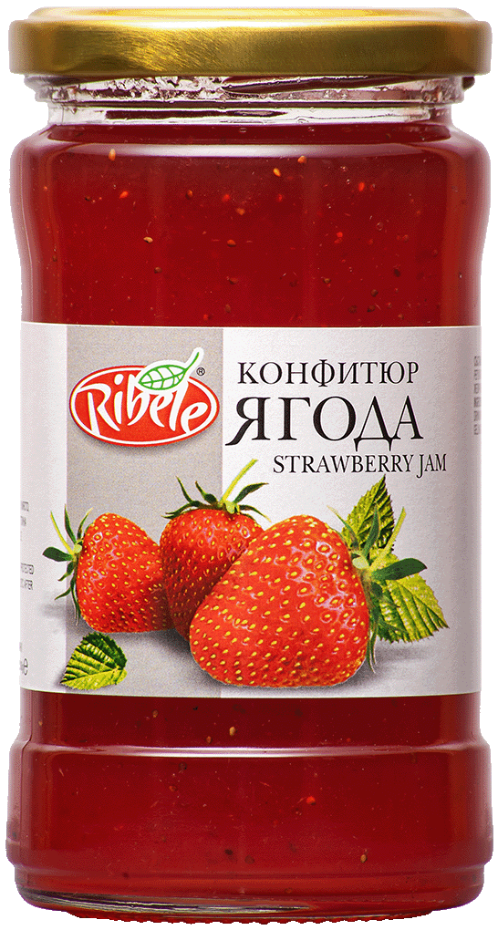 Конфитюр Ягода RIBELE 314g