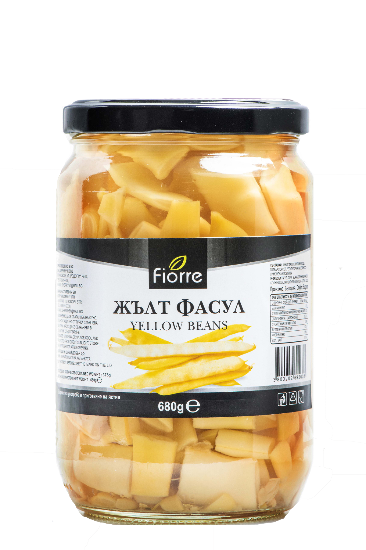 Жълт фасул "Fiorre" 680гр