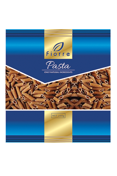 Пълнозърнести макарони "Fiorre" 0.250кг.