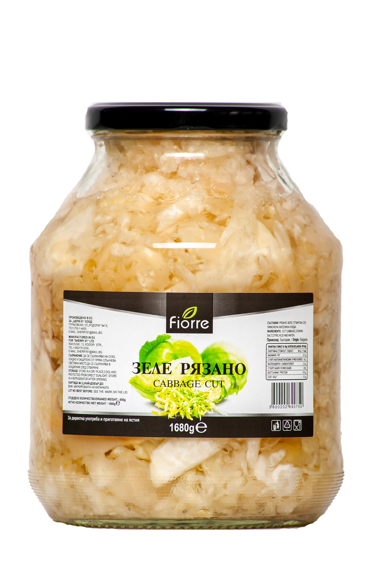 Зеле Рязано "Fiorre" 1.680кг.
